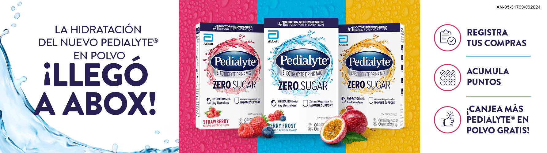 Pedialyte Polvo